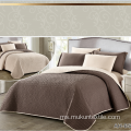 Set tempat tidur bedspread yang indah mewah yang indah